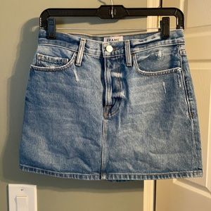 Frame denim skirt